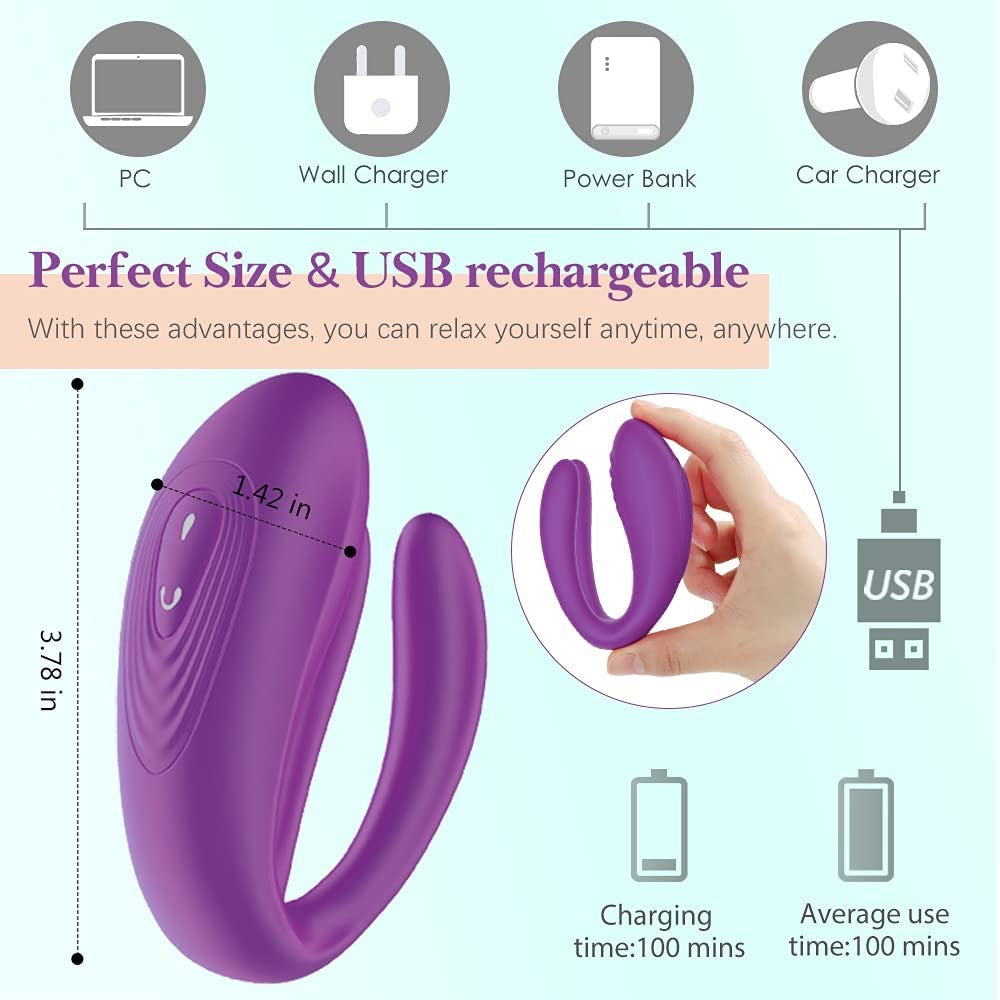 Wireless Remote Vibrating Masturbator