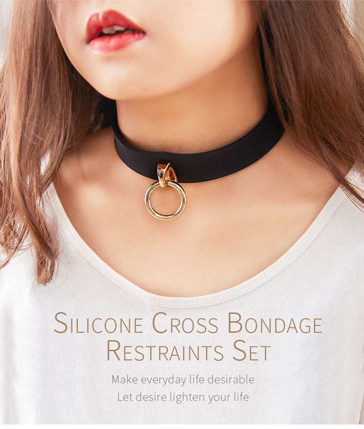 Collar Cross Clasp Set