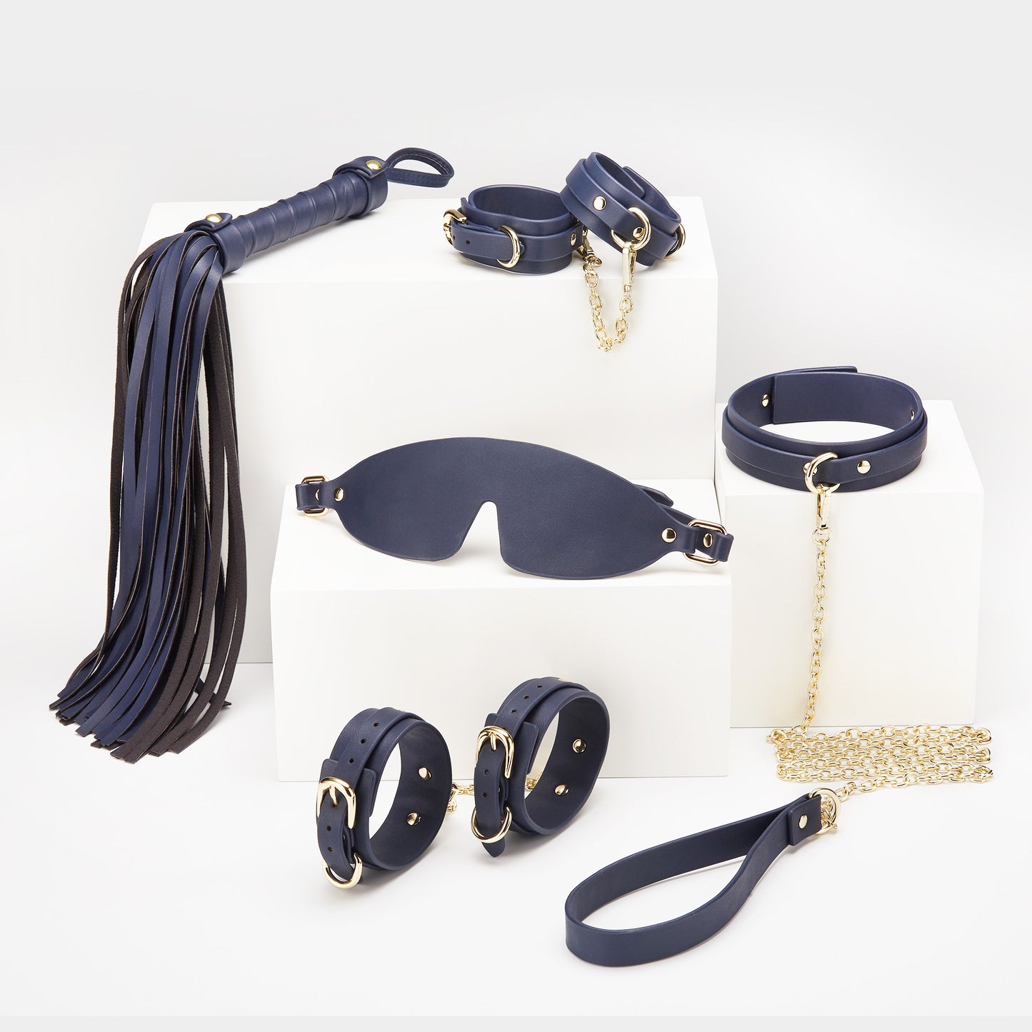 Leather Bondage Set - Leather Bag