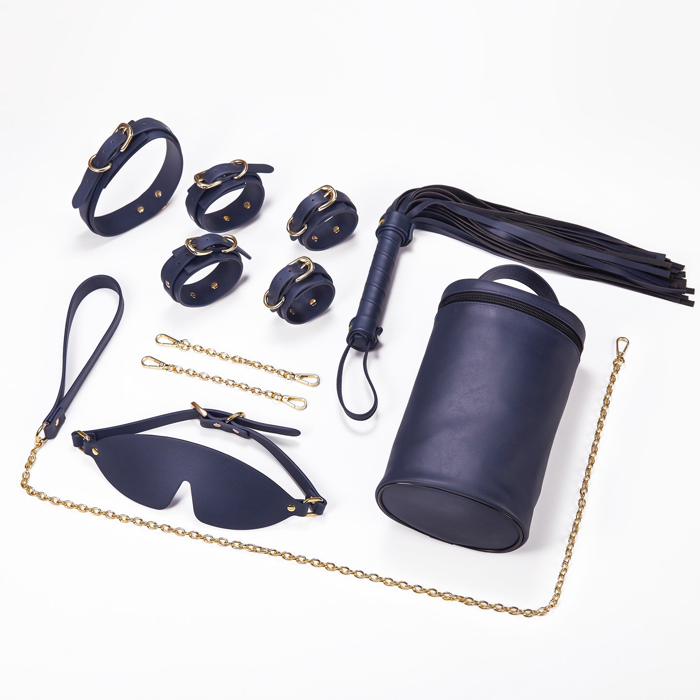 Leather Bondage Set - Leather Bag