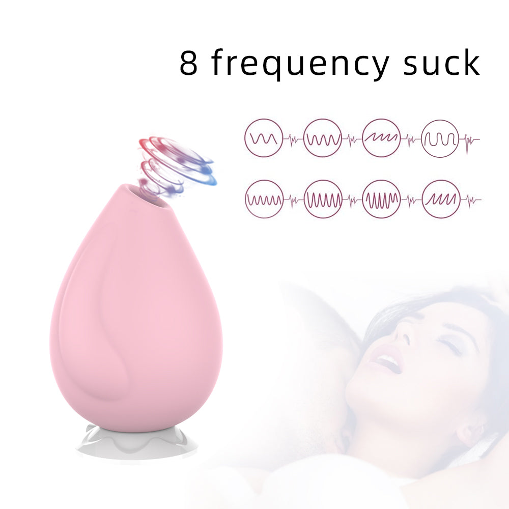 Female Silicone Suction Vibrator