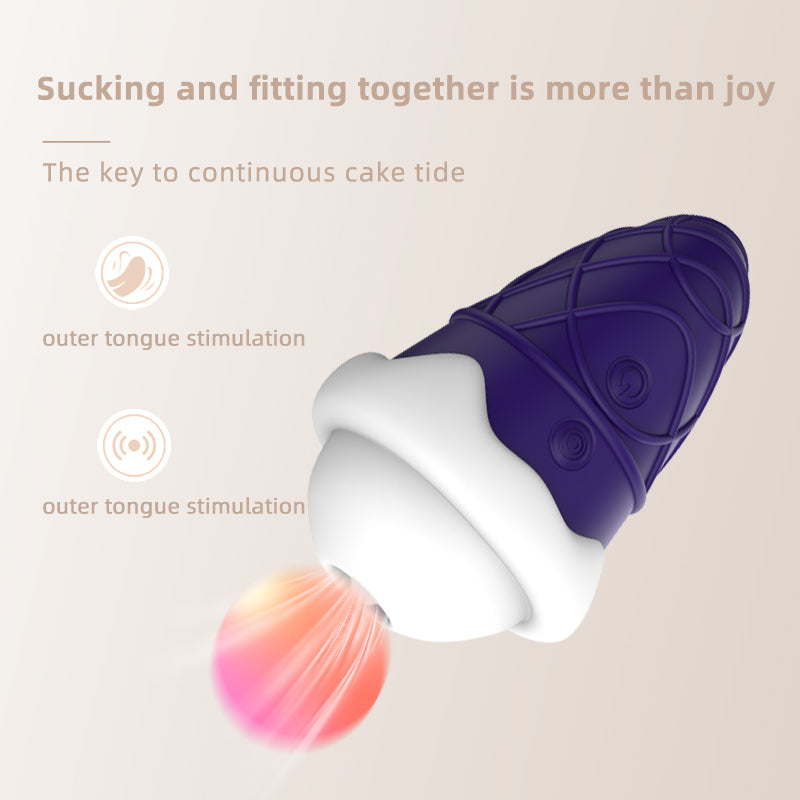 Female Licking and Suction Cone Vibrators