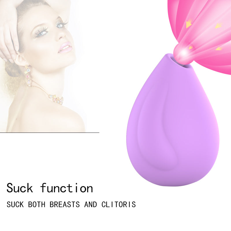 Female Silicone Suction Vibrator