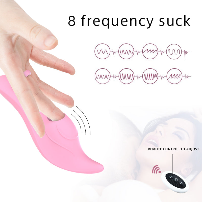 Finger Cover Stimulates Masturbator