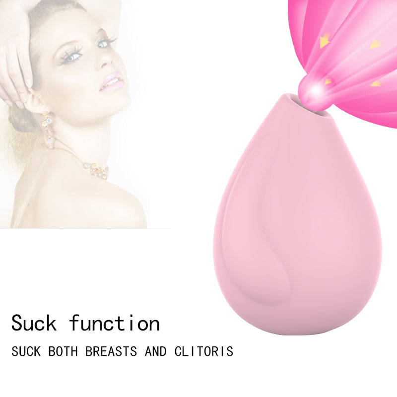 Female Silicone Suction Vibrator