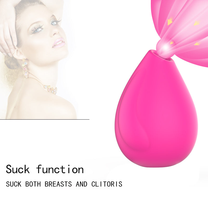 Female Silicone Suction Vibrator