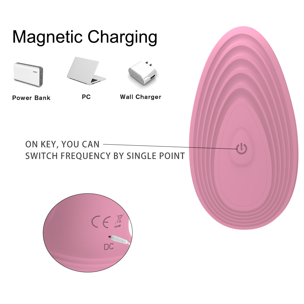 Remote control jumping egg invisible wearable masturbator