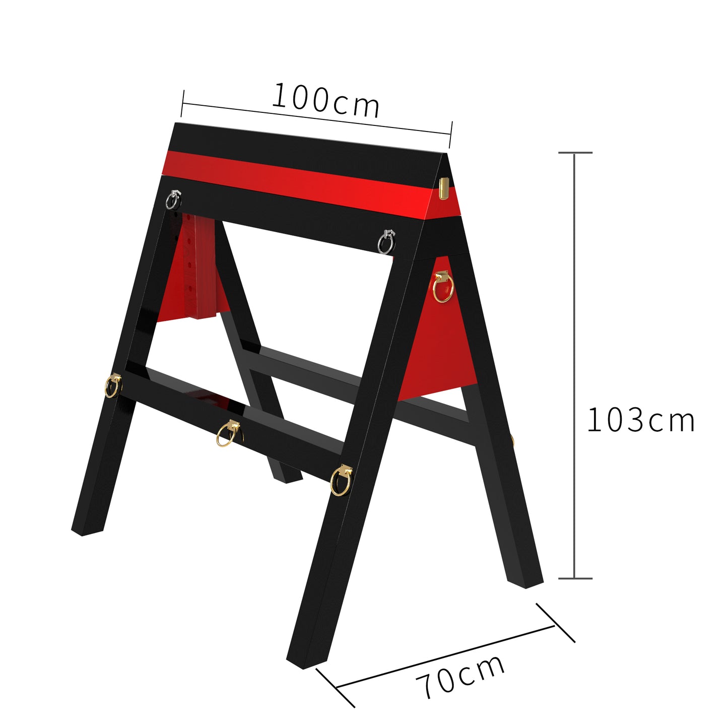 BDSM Triangular Trojan Execution Chair