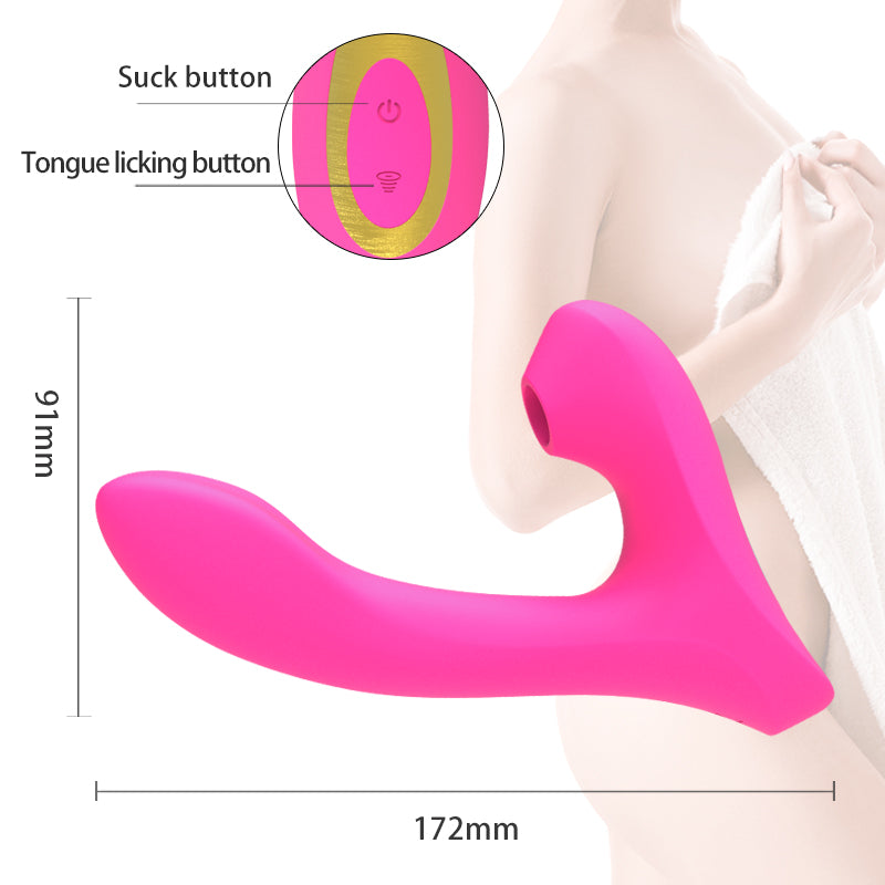 Female 10-Level Sucking Vibrator